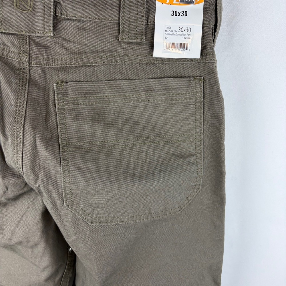 Noble Outfitters Men's Flex Canvas Work Pants Tundra 30x30 Gorpcore Utility - Picture 12 of 16